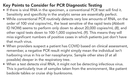 Key Points to Consider for PCR Diagnostic Testing