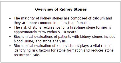 Overview of Kidney Stones